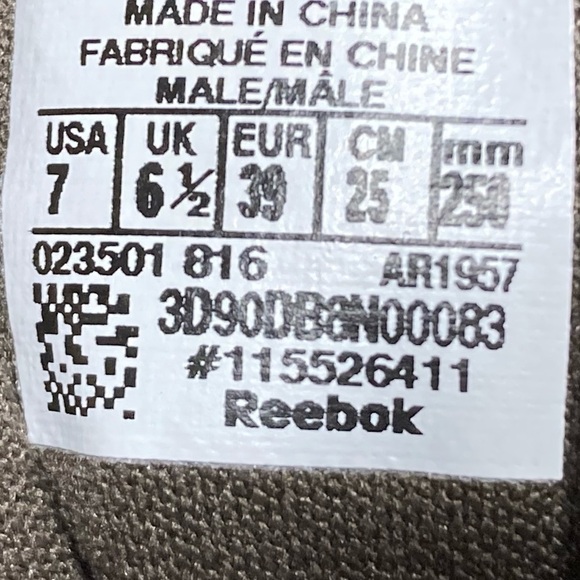 Reebok Mens Allen Iverson Question Mid Dress Code Athletic Sneaker Shoes SZ US 7 - Picture 11 of 11